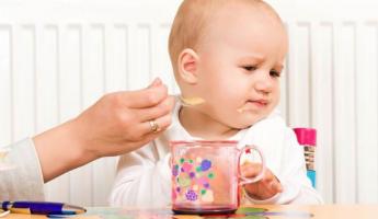 What to do if an infant does not eat milk or formula well?